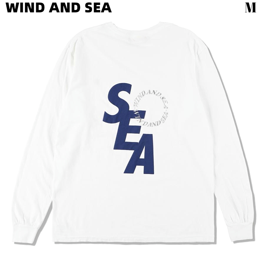 楽天市場】M【WIND AND SEA S_E_A SD (W&S) L/S T-SHIRT / WHITE-NAVY