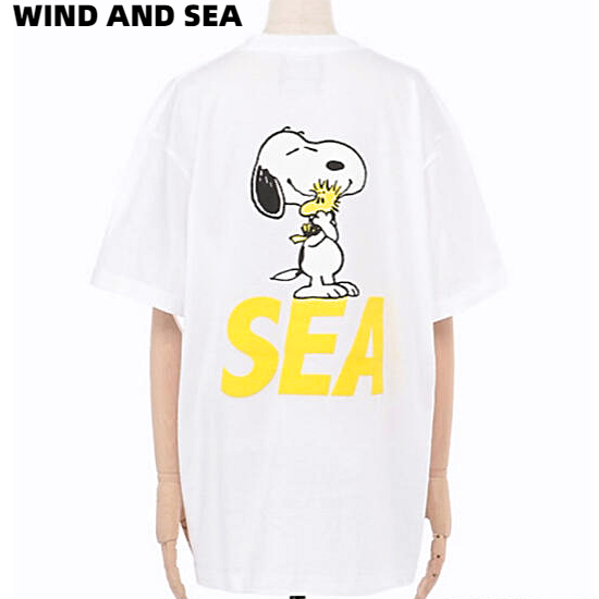 M White Vintage Peanuts X Wds Snoopy Be Youth Tee Wind And Sea Tシャツ ウィンダンシー Tシャツ ピーナッツ スヌーピー Tシャツ 白 ホワイト レディース メンズ ユニセックス 男女兼用 Iconnect Zm