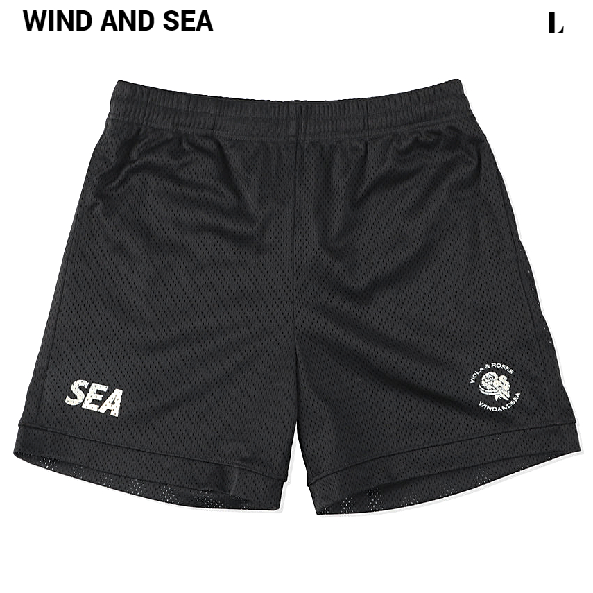 【楽天市場】L【WIND AND SEA WDS NYLON SHORTS / BLACK 