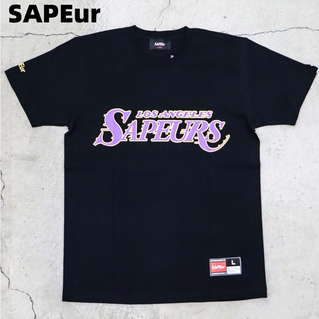 【楽天市場】XL【SAPEur Rest With The Angeles U.S.A S/S Tshirt サプール Tシャツ レイカーズ