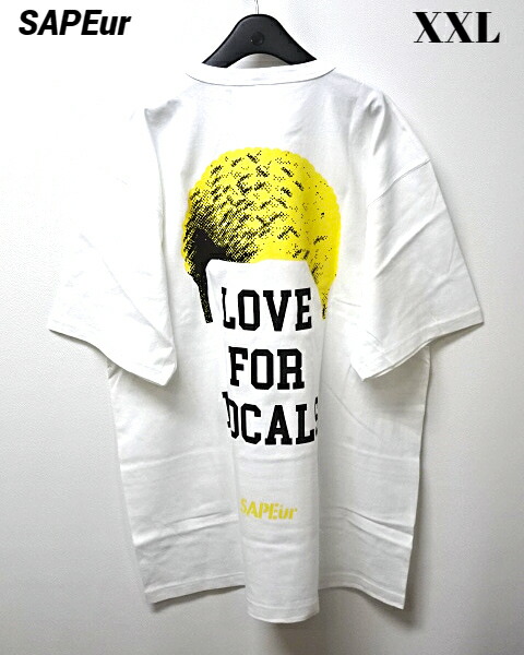 【楽天市場】XXL【SAPEur LOVE FOR LOCALS TOKYO S/S TEE WHITE サプール Tシャツ ホワイト ビッグ