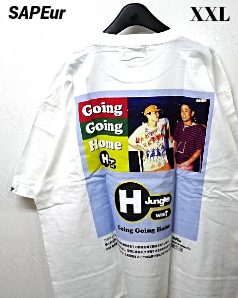 タグ付☆サプール SAPEur HJungle with t Tシャツ XL 黒-