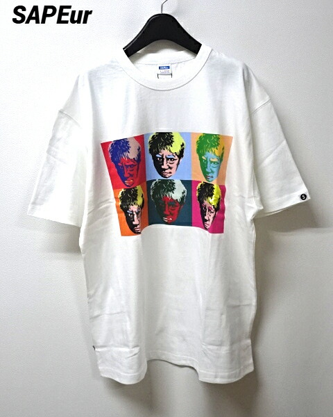 SAPEur 浜田雅功　Tシャツ一生笑い 浜田雅功 × 一生笑い どんな髪型でも自由自在。そのすべてを笑い