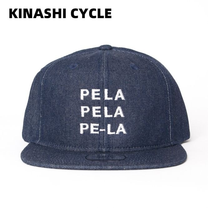 楽天市場 Denim Kinashi Cycle スナップバックキャップ Pela Pela Pe La 木梨サイクル キャップ キナシサイクル デニム 木梨憲武 Heavens