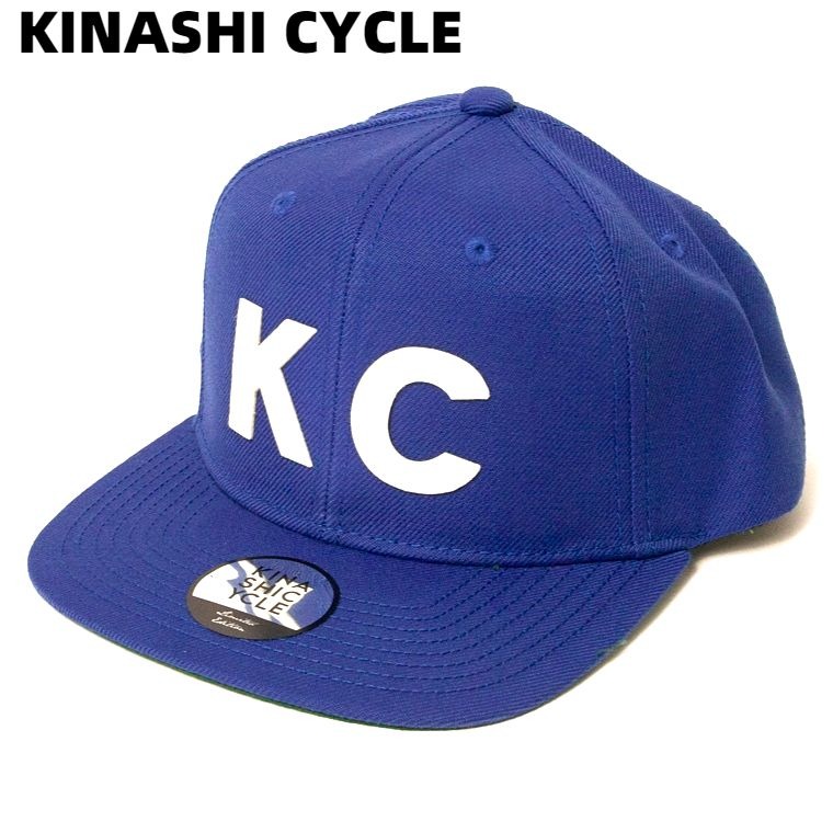 楽天市場 Blue Kinashi Cycle スナップバックキャップ Kc 木梨サイクル キャップ キナシサイクル 青 ブルー 木梨 憲武着 Heavens