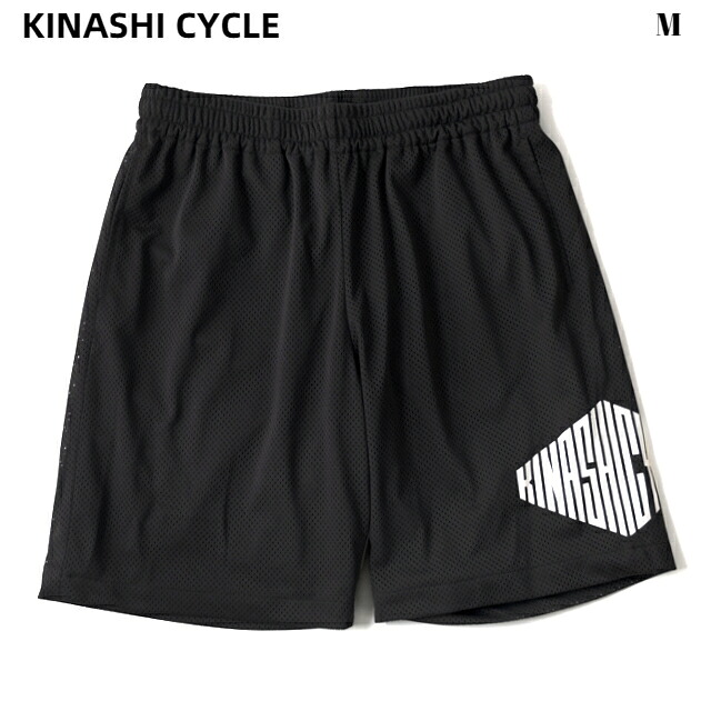 M【木梨サイクル メッシュハーフパンツ kinashicycle キナシサイクル BLACK ブラック 木梨憲武 ショートパンツ ショーツ】｜HEAVENS