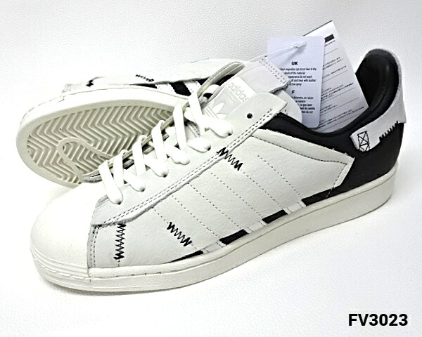 US9(27珊)【adidas SUPERSTAR FV3023 FTWWHT/CBLACK/OWHITE アディダス はやりっ子】
