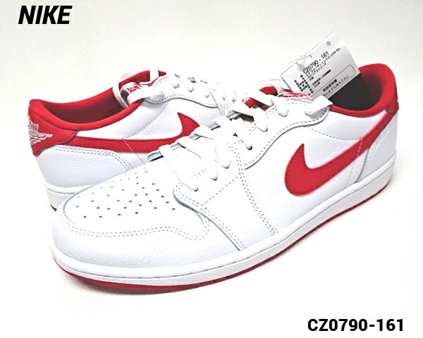 ☆新品未使用☆Nike Air Jordan 1 Lowレトロ☆ホワイト/レッド エア ジョーダン 1 ナイキ エアジョーダン レトロ ロー OG NIKE
