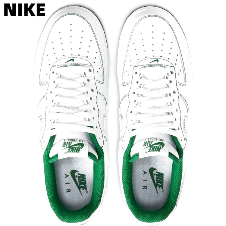 楽天市場】9.5(27.5cm)国内正規品 黒タグ付き【NIKE AIR FORCE 1 '07 WHITE/WHITE-PINE GREEN  CV1724-103 ナイキ エアーフォース1 '07 ホワイト/ホワイト/パイングリーン CV1724 103】：HEAVENS