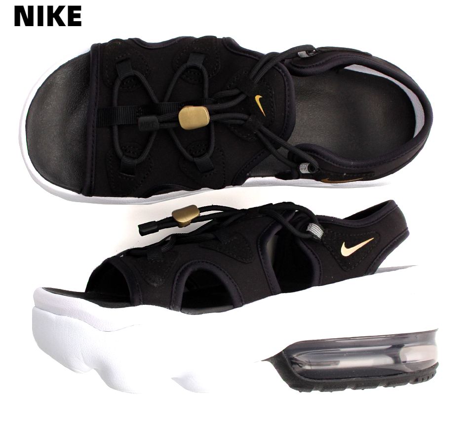 1見張評判 6 23cm 国内律優雅さ Nike Wmns Air Max Koko Sandal Black Metallic Gold Anthracite Ci8798 002 ウィメンズ ナイキ エアー マックス ココ サンダル レディース シューズ 涅色 白 21ss Cannes Encheres Com
