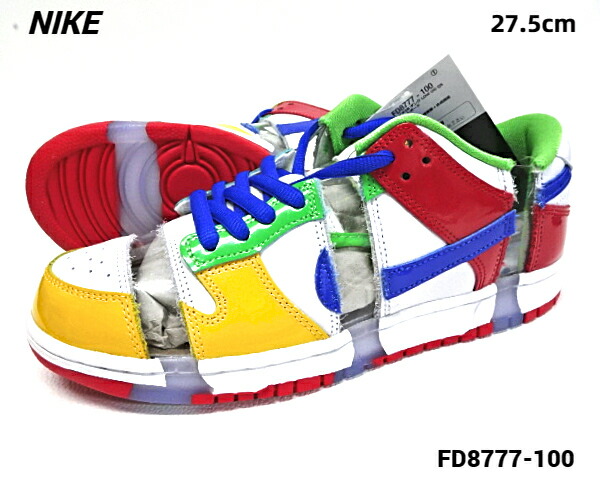 9.5 (27.5cm) 国内正規品【eBay × NIKE SB DUNK LOW OG QS FD8777-100 WHITE/HYPER ROYAL-MEAN GREEN Sandy イーベイ ナイキ ダンク ロー サンディ 2022】