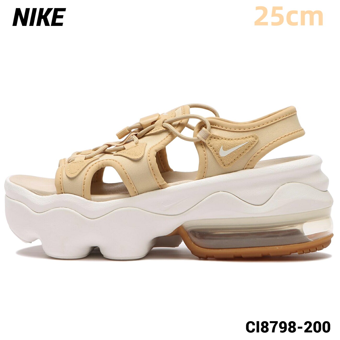 NIKE WMNS AIR MAX KOKO SANDAL 25 ベージュ 新品 | www