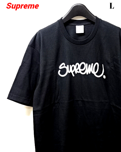 Supreme Handstyle Tee BLACK S タグあり 未来を形づくる - www