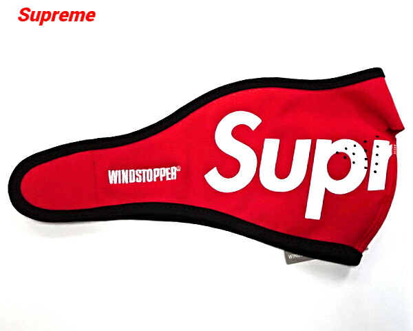 アクセサリー supreme WINDSTOPPER Facemask SUPREME FW22 WINDSTOPPER FACEMASK BLACK RED CAMO | eBay