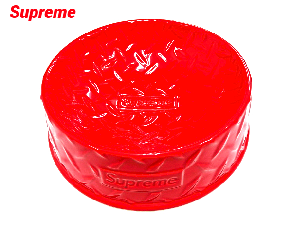 楽天市場】【Supreme Diamond Plate Dog Bowl Silver シュプリーム