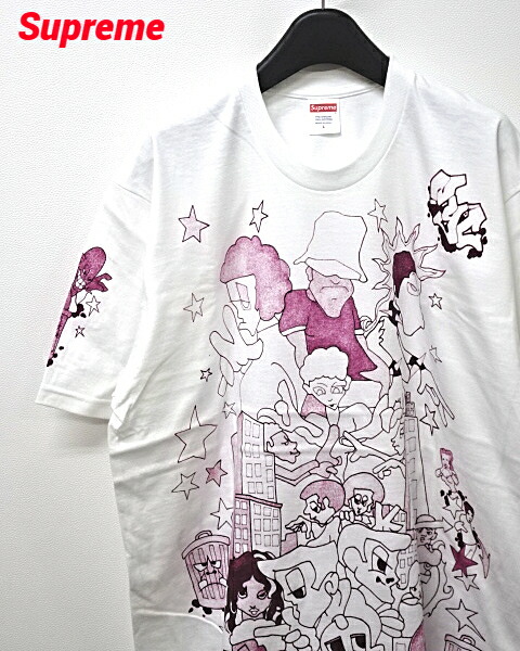 楽天市場】L【Supreme Animal Kingdom S/S Top White シュプリーム T