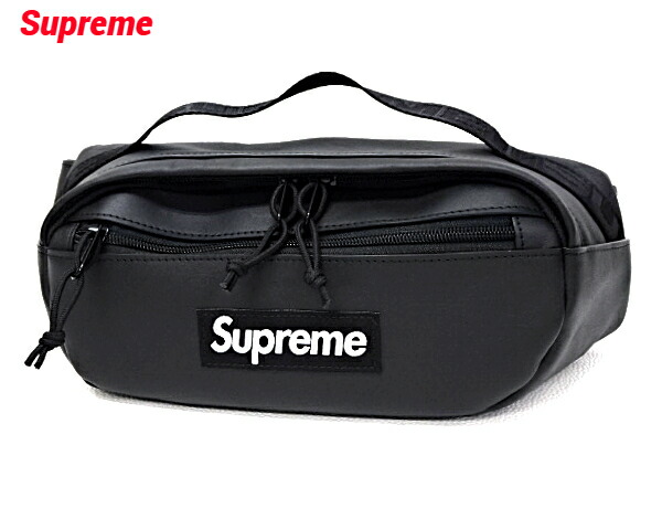 楽天市場】【Supreme x Barbour Waxed Cotton Waist Bag Black 