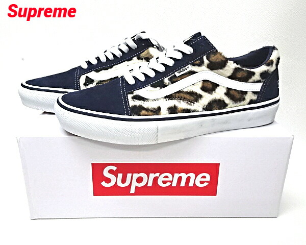 靴 Supreme Vans Leopard Old Skool 27.5 Supreme Vans Leopard Old Skool (FW23) - $98