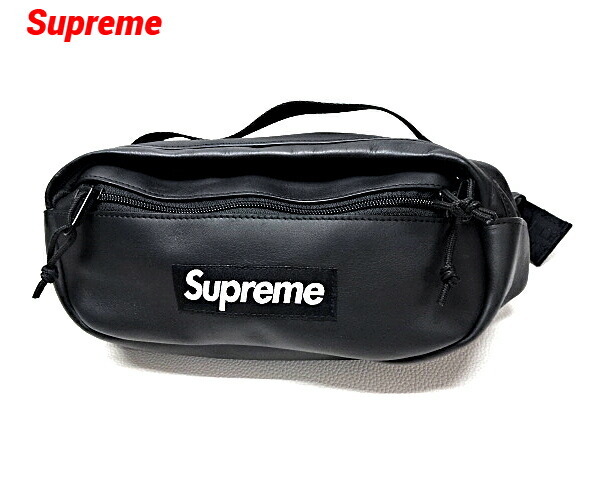 楽天市場】【Supreme 23AW Waist Bag Black シュプリーム ウエスト