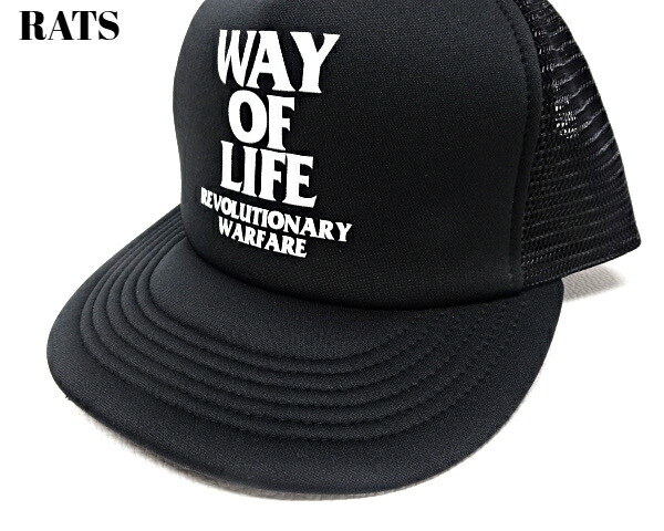 【値下げしました】WAY OF LIFE キャップ MESH CAP “WAY OF LIFE” – JOLLY ROGER