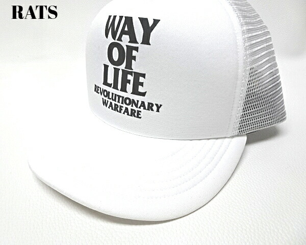ラッツ RATS EMBROIDERY CAP WAY OF LIFE RATS/EMBROIDERY CAP 