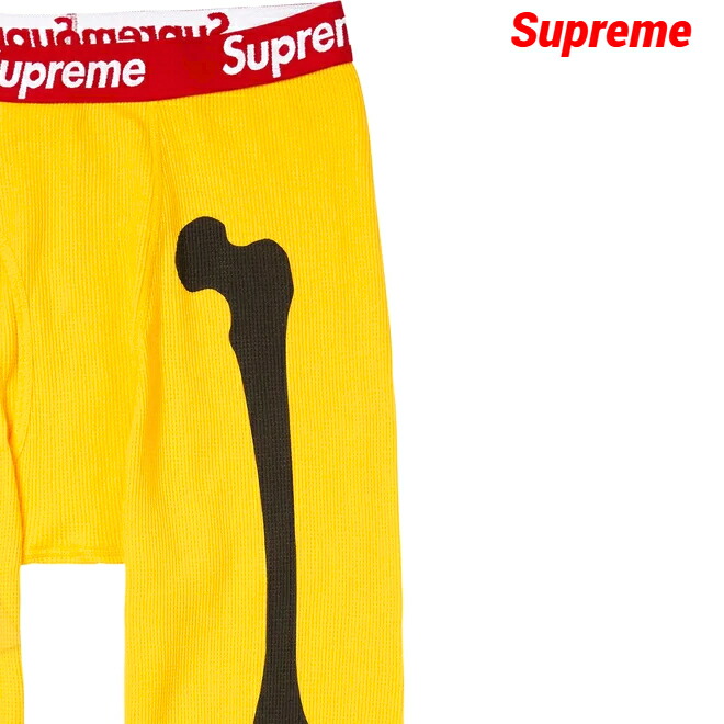 楽天市場】SUPREME 21aw Hanes Bones Thermal Pant White Sサイズ