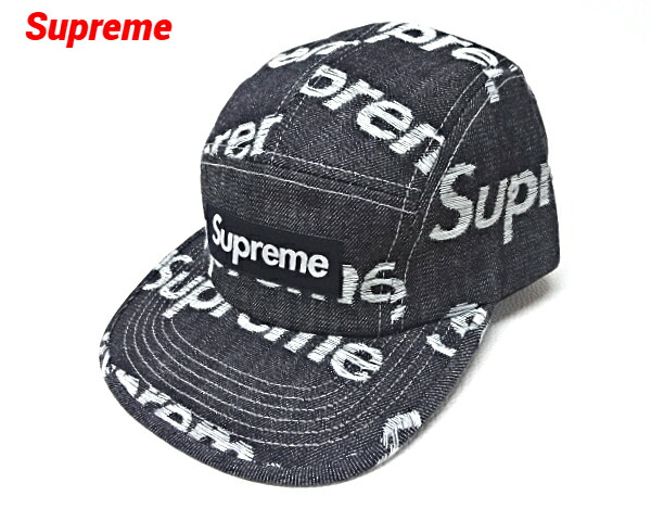 楽天市場】【Supreme 25FW Washed Chino Twill Camp Cap Black