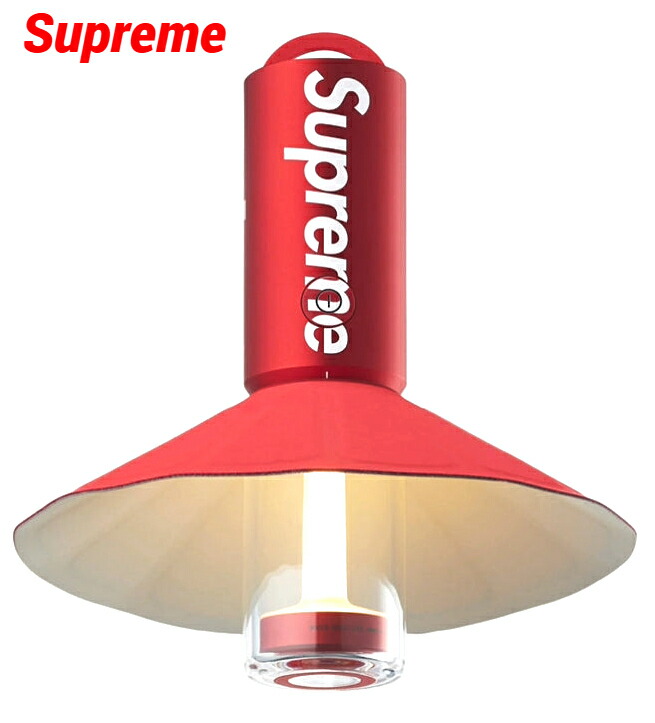 【美品】シュプリーム　テーブルライト　赤 SUPREME (シュプリーム) / BOX LOGO LAMP / RED - GANGSTA MARKET