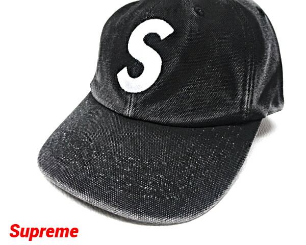 楽天市場】【Supreme Pigment S Logo 6-Panel Black 2024FW