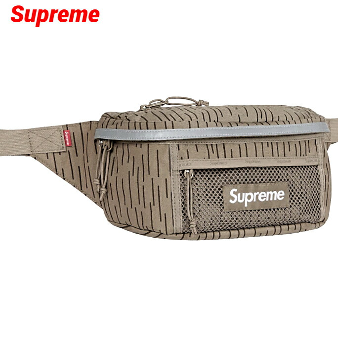 楽天市場】【Supreme Leather Waist Bag Black 24AW