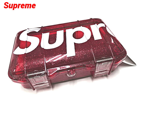 Supreme Matador コラボ レッド　ピルケース　小物ケース Supreme-Matador-Waterproof-