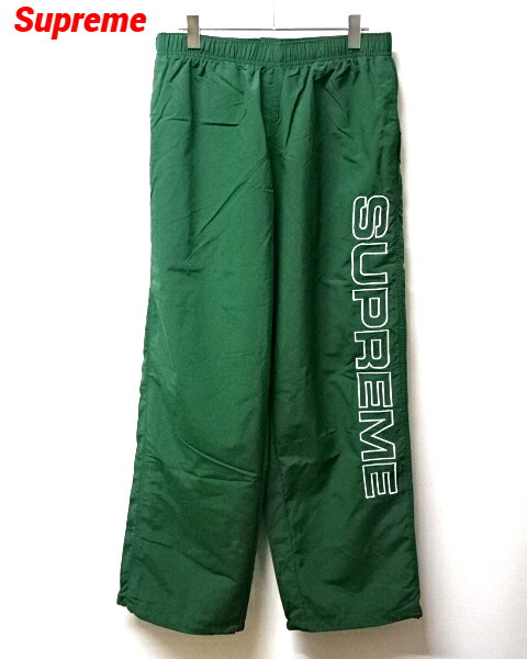 楽天市場】【Supreme 24FW Spellout Embroidered Track Pant Black