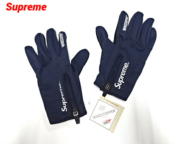 楽天市場】SUPREME シュプリーム 24AW WINDSTOPPER Zip Gloves