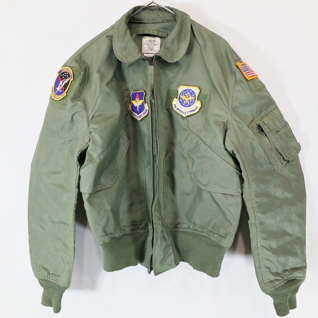 楽天市場】90s 米軍実物 US.AIR FORCE CWU-36/P フライトジャケット