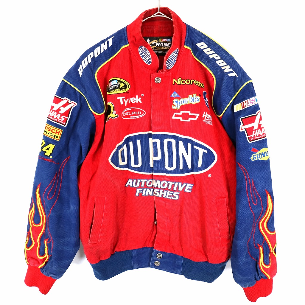 美品DUPONT レーシングジャケット　ライダー　　ペプシー 楽天市場】CHASE AUTHENTICS DUPONT デュポン レーシング