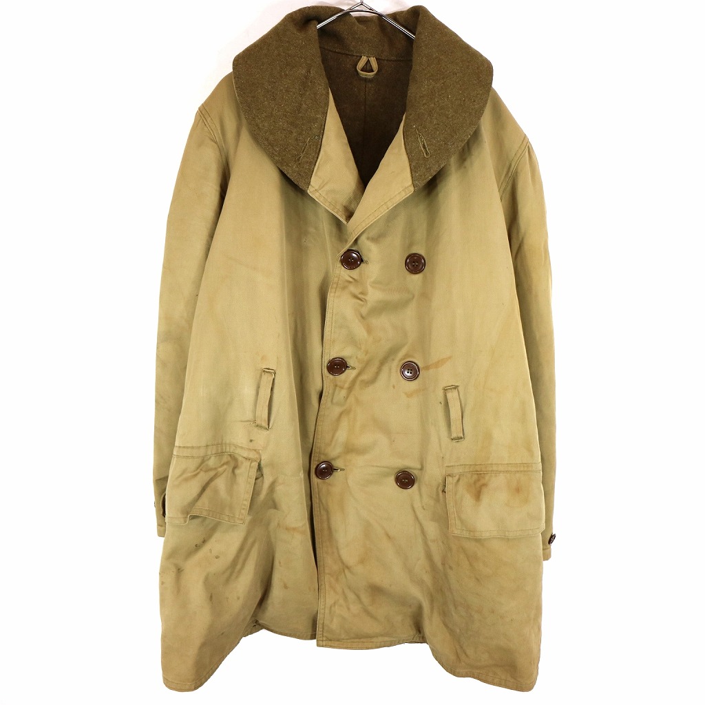 h*2様 40s 米軍 マッキーノコート ミリタリージャケット ビンテージ US 5763bed2679c5e8227bfcbb11fb3a3