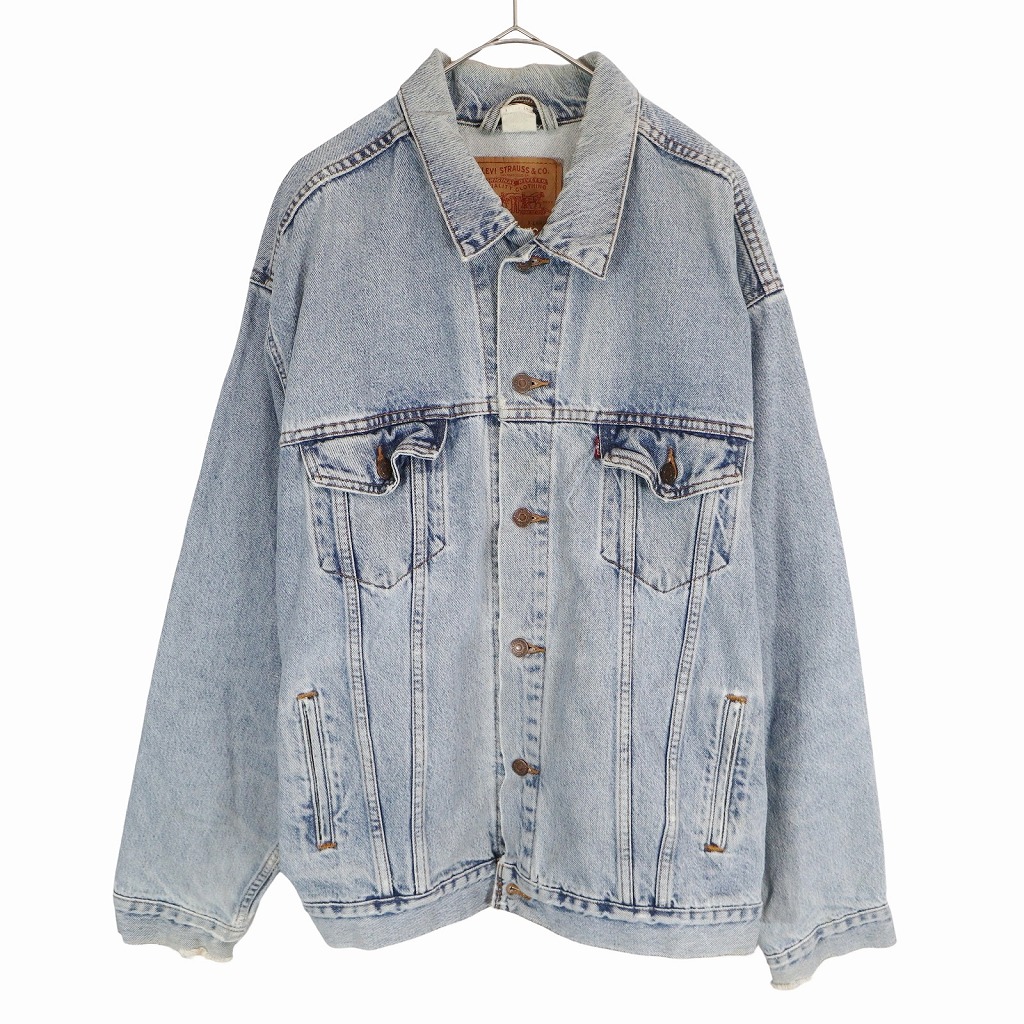 ビンテージ レア米国製（87年）美品Levi's 70507デニムジャケットXL 173550527.jpg