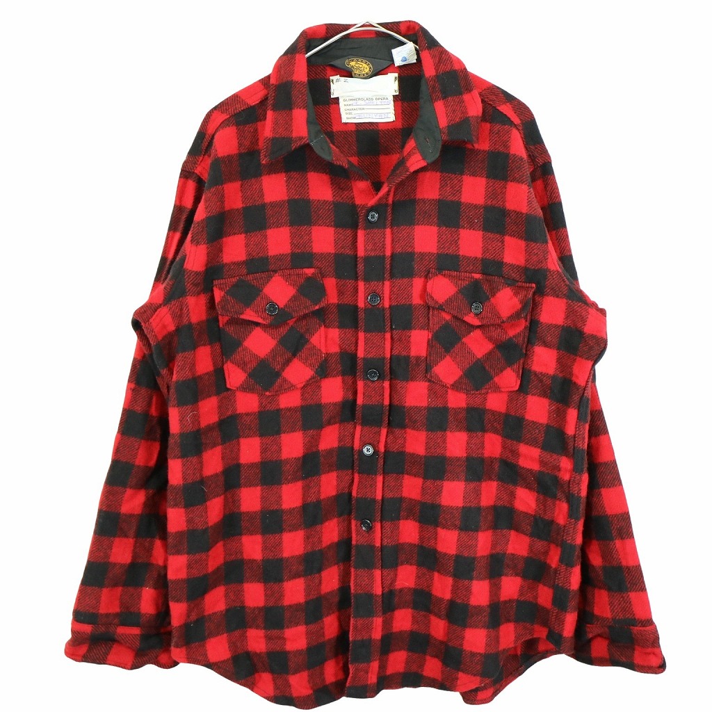 楽天市場】80年代 USA製 WOOLRICH ウールリッチ ウールシャツ
