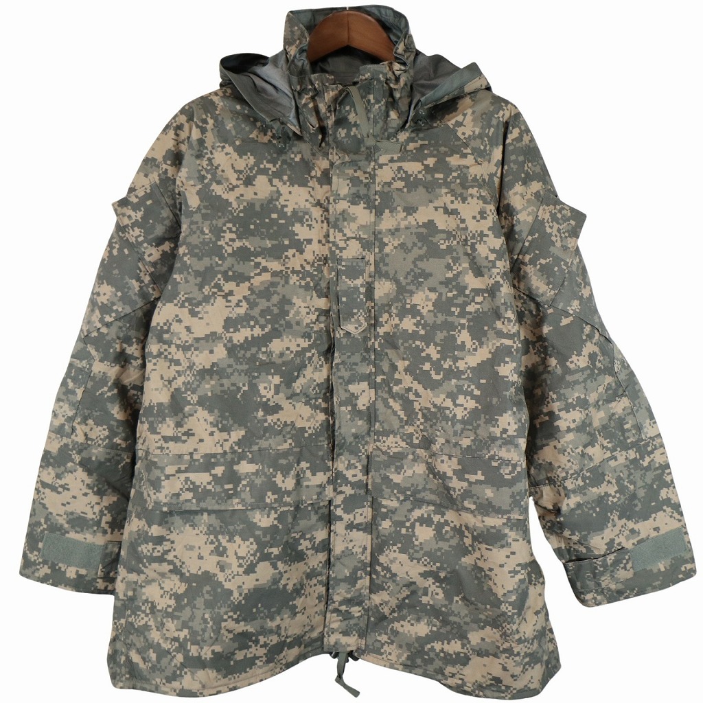 米軍実物 U.S.ARMY GORE-TEX デジタルカモ (メンズ XL/REGULAR) 中古 古着 O4113