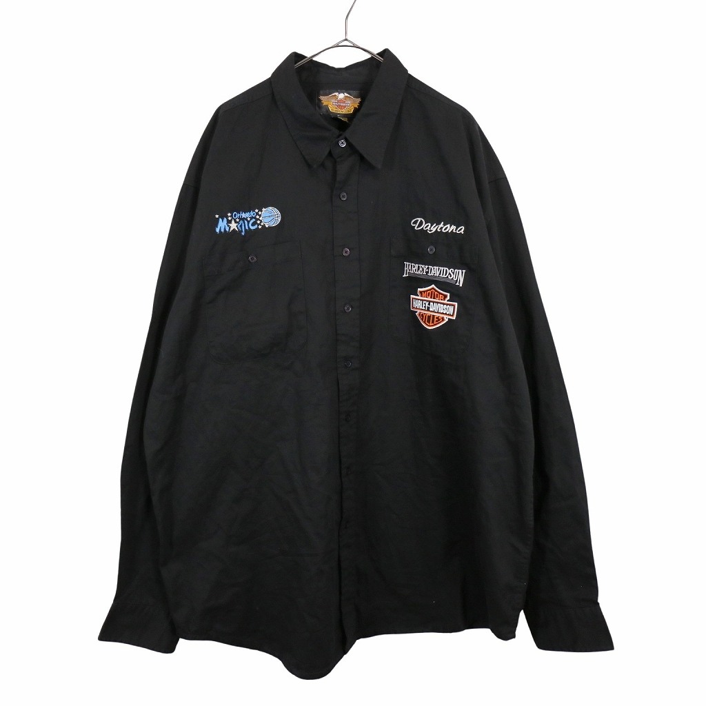 楽天市場】ハーレーダビッドソン メンズ レンチクルーメカニック長袖