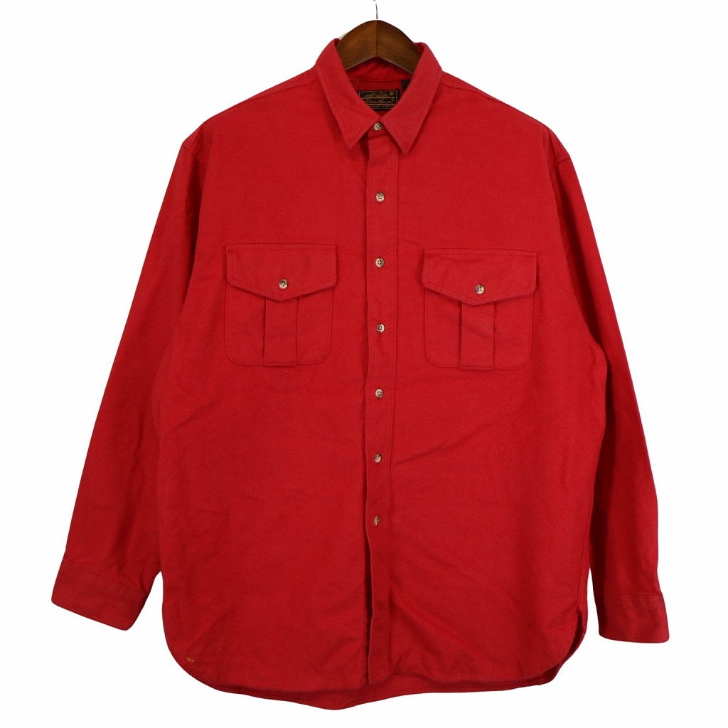 エディーバウアーEddie Bauerフィッシングシャツ長袖シャツヴィンテージ 古着 エディーバウアー Eddie Bauer 長袖 フィッシング