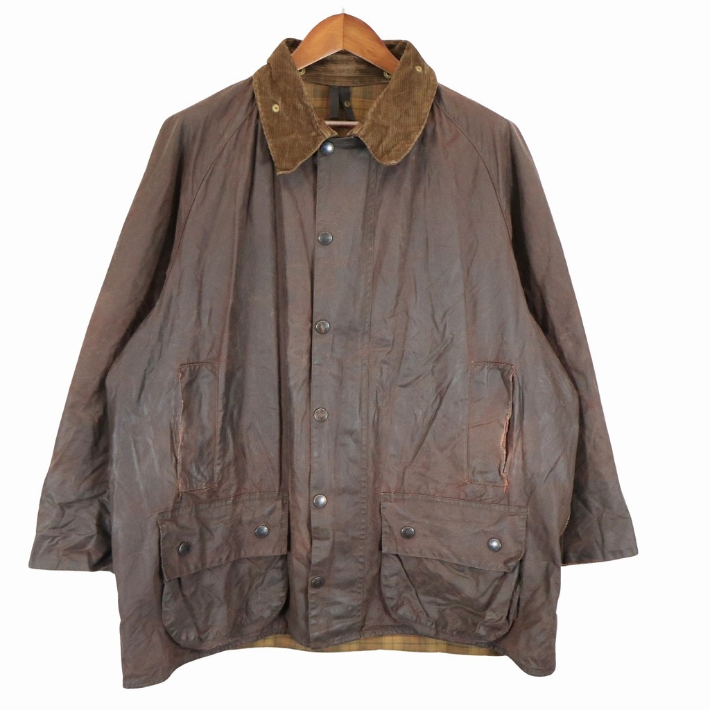 楽天市場】90年代 Barbour バブアー BEAUFORT ビューフォート レザー