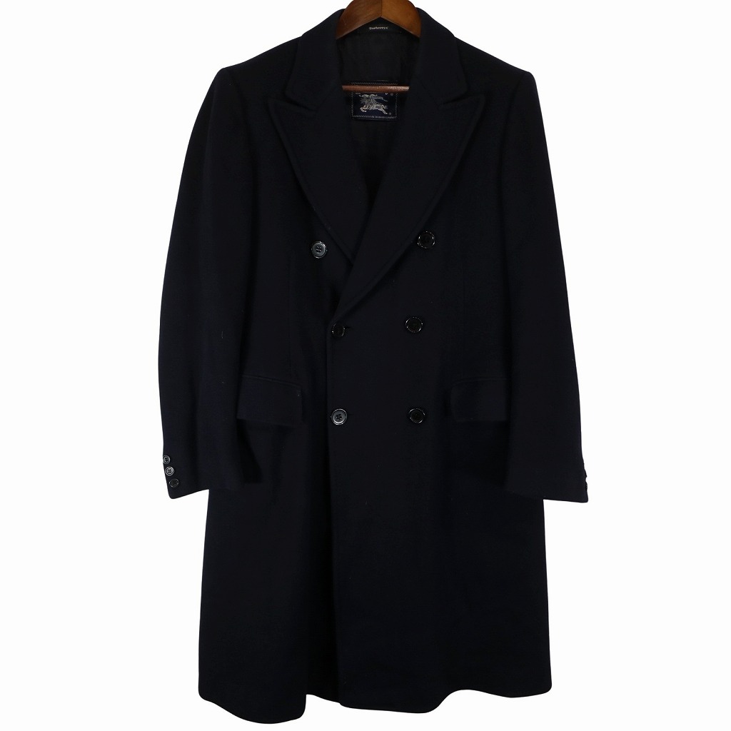 Burberry ホワイト ツイード チェスターコート o6357-1.jpg