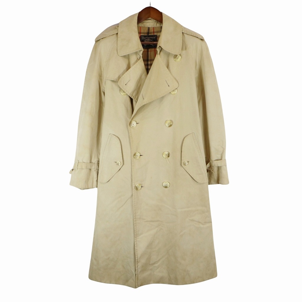 楽天市場】90s イギリス製 バーバリー BURBERRY トレンチコート