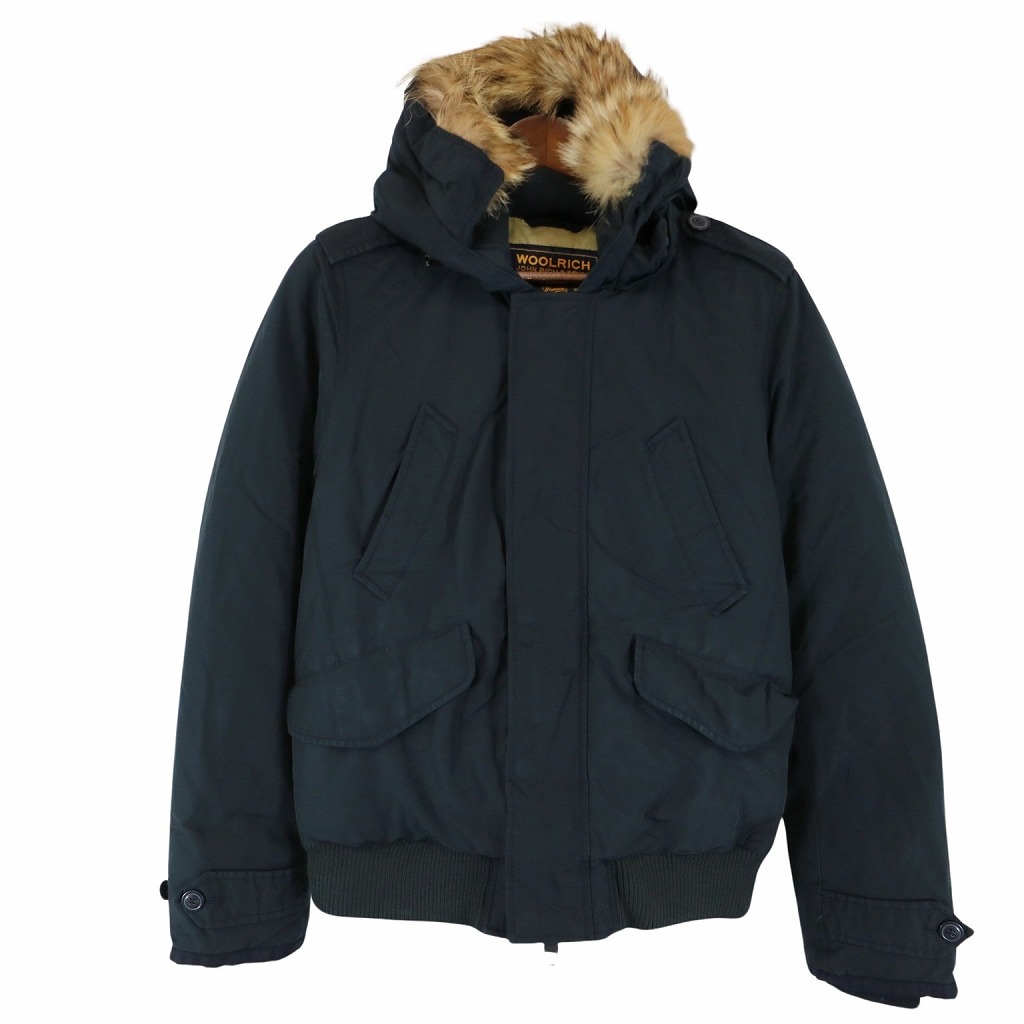 WOOLRICH ウールリッチ ダウンコート L ネイビー メンズ