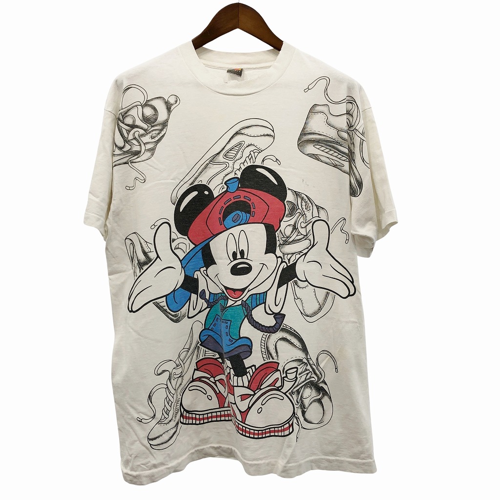 ま*ん様 スペースマウンテン　ヴィンテージ　tシャツ XZ169 スペースマウンテン ビンテージ ディズニー Tシャツ USA製