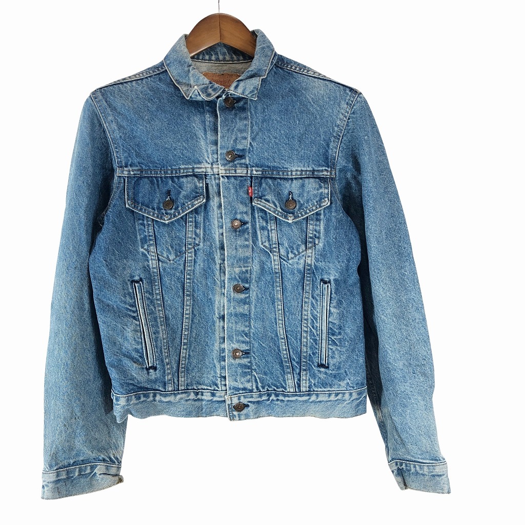 Levi's80sデニムジャケット71411 0816 46LインディゴUSA 楽天市場】80年代 USA製 Levi's リーバイス 71411-0816 デニム