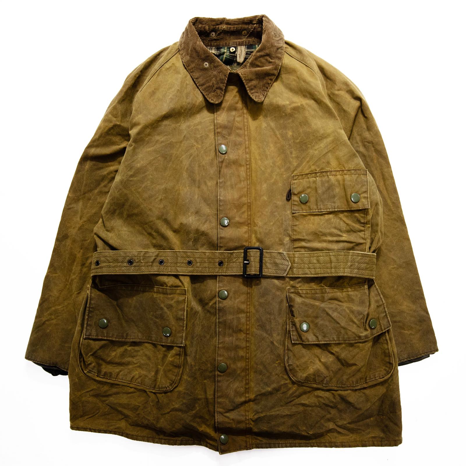 楽天市場】70年代製 1ワラント Barbour バブアー SOLWAY ZIPPER