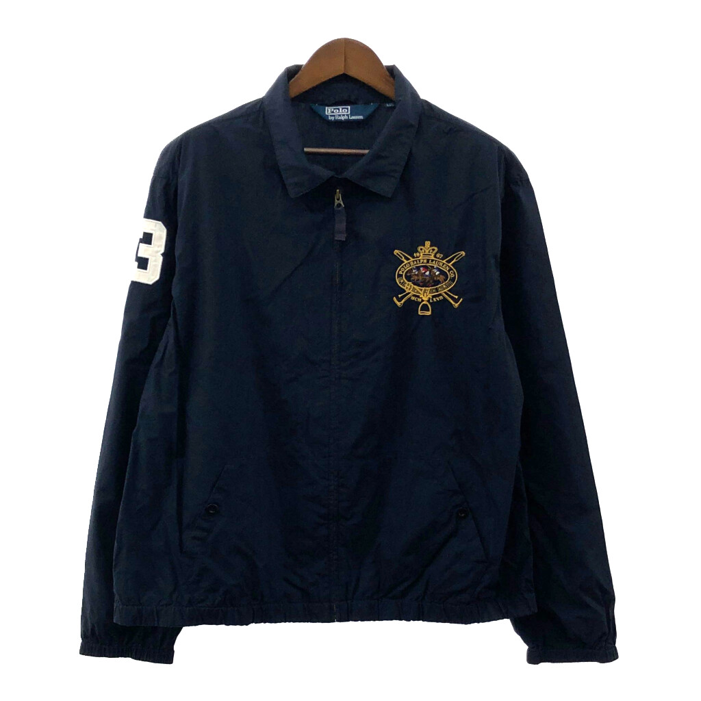 【楽天市場】Polo by Ralph Lauren ポロ ラルフローレン スイングトップ ネイビー (メンズ XXL) P1903 ...
