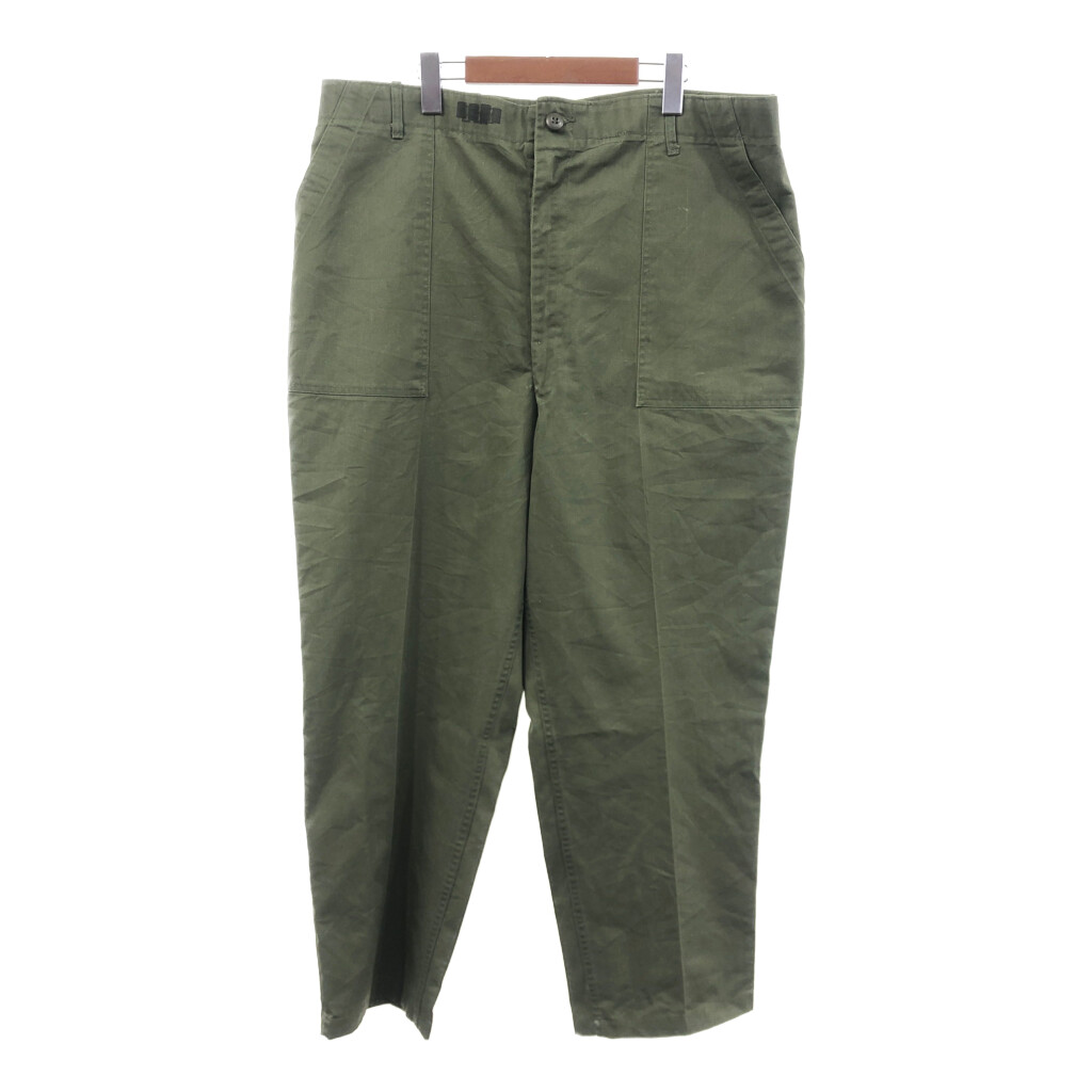 楽天市場】60s US ARMY 米軍実物 ノータック コットン チノ パンツ